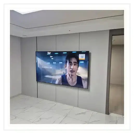 가락쌍용 벽걸이티비 설치 상담 참고 사진 1